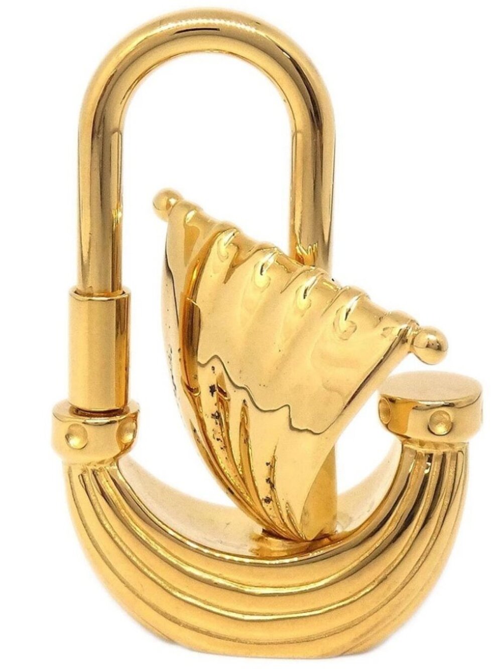 Hermes 2006 Limited Edition L’ Air de Paris Yacht Cadena Lock Bag Charm